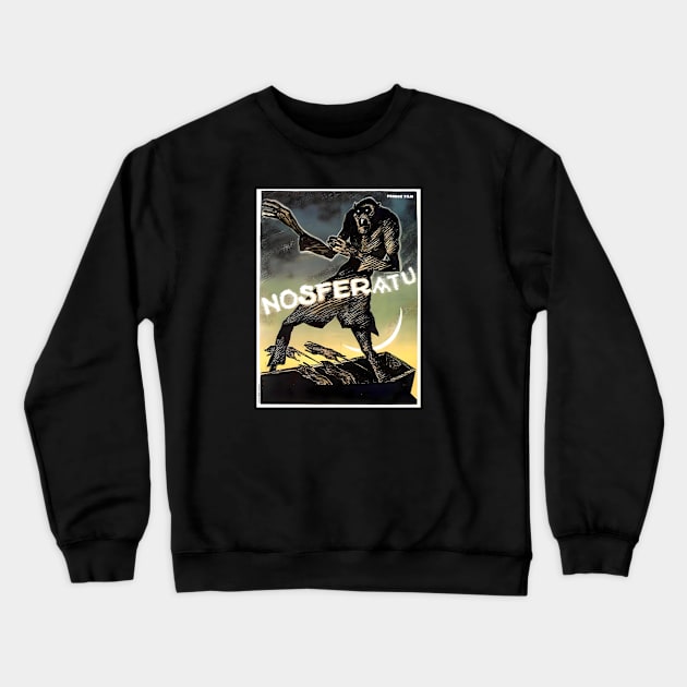 Nosferatu - The Vampire Crewneck Sweatshirt by Desert Owl Designs